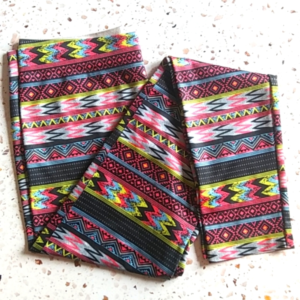 Wild Print Active Leggings | L /XL
